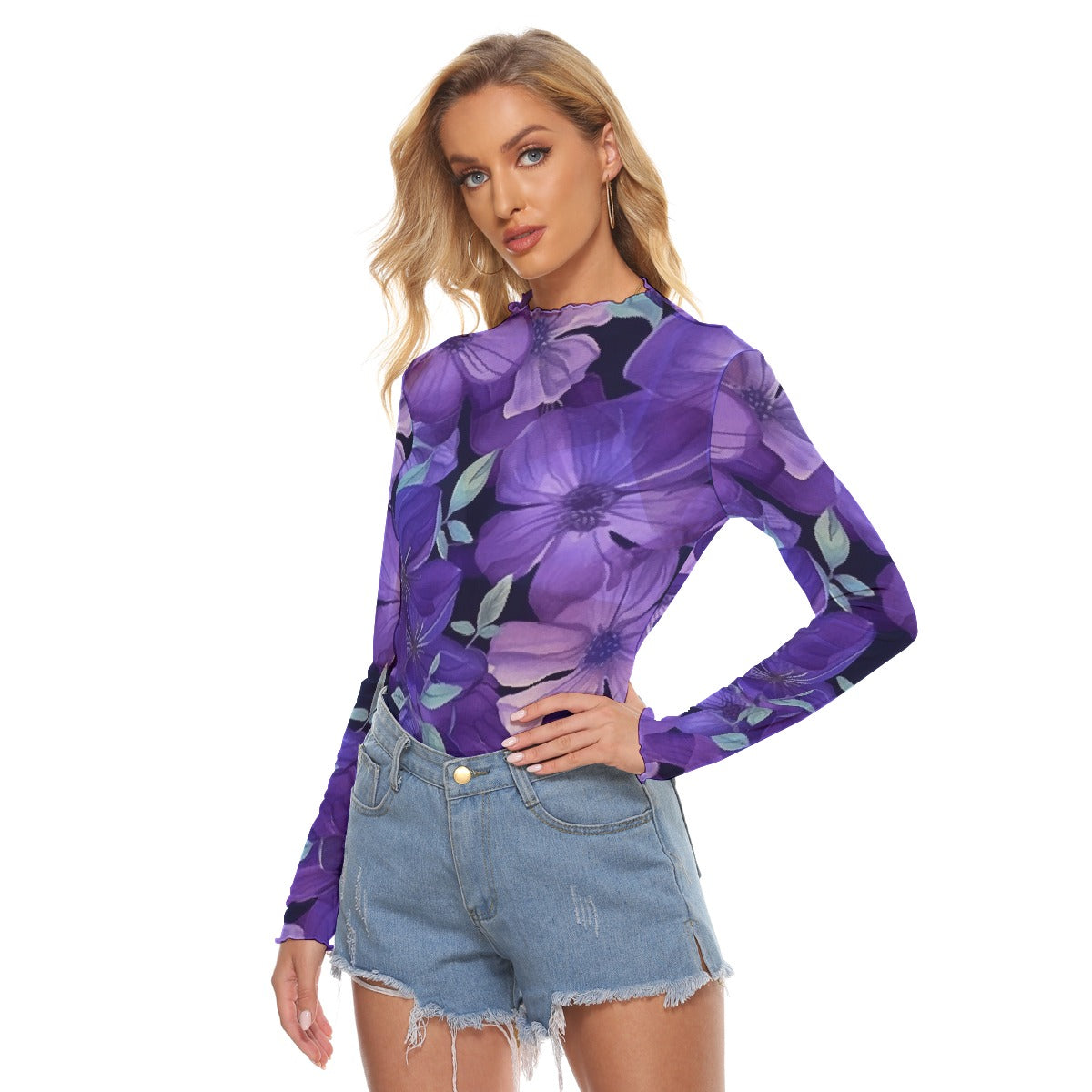 All-Over Print Women's Mesh T-shirt