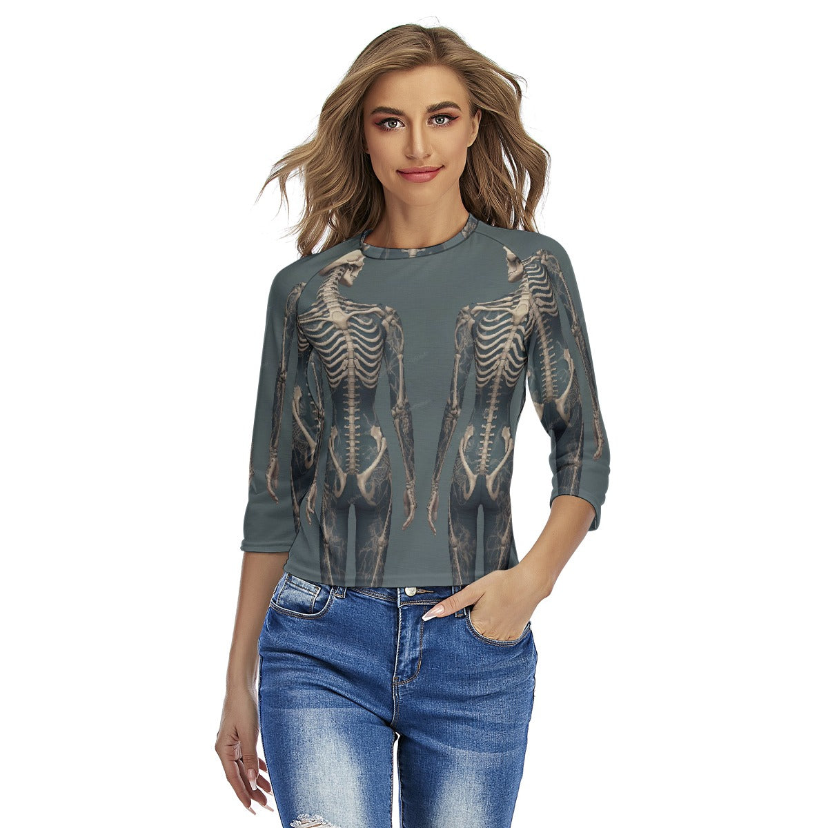 All-Over Print Women's Raglan Sleeves T-shirts