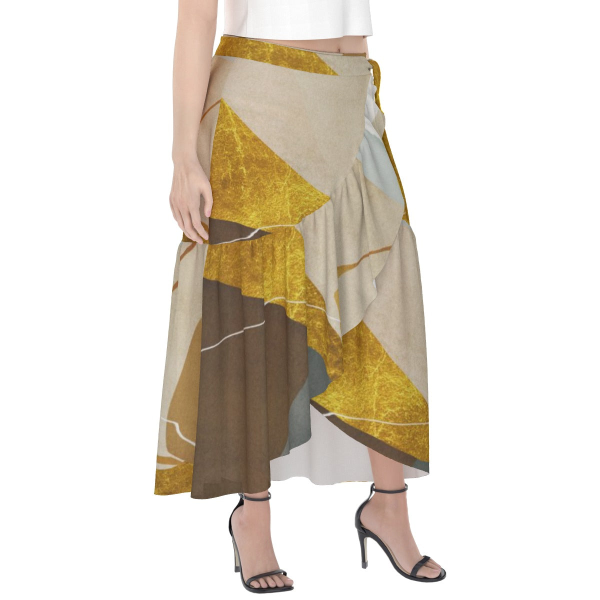 All-Over Print Women's Wrap Skirt