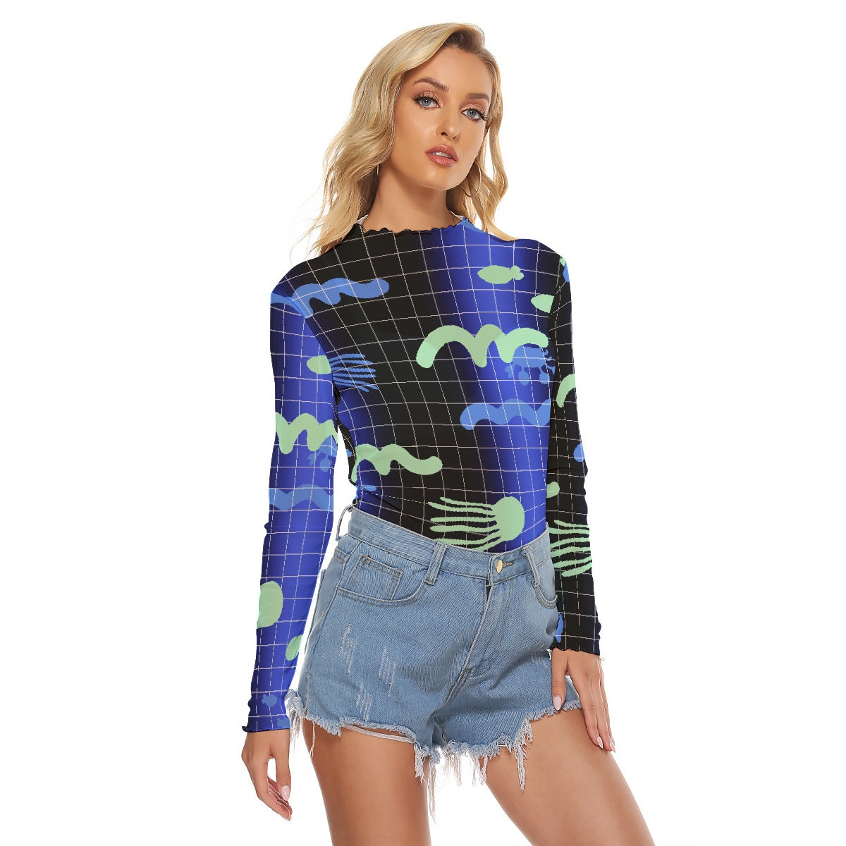 All-Over Print Women's Mesh T-shirt