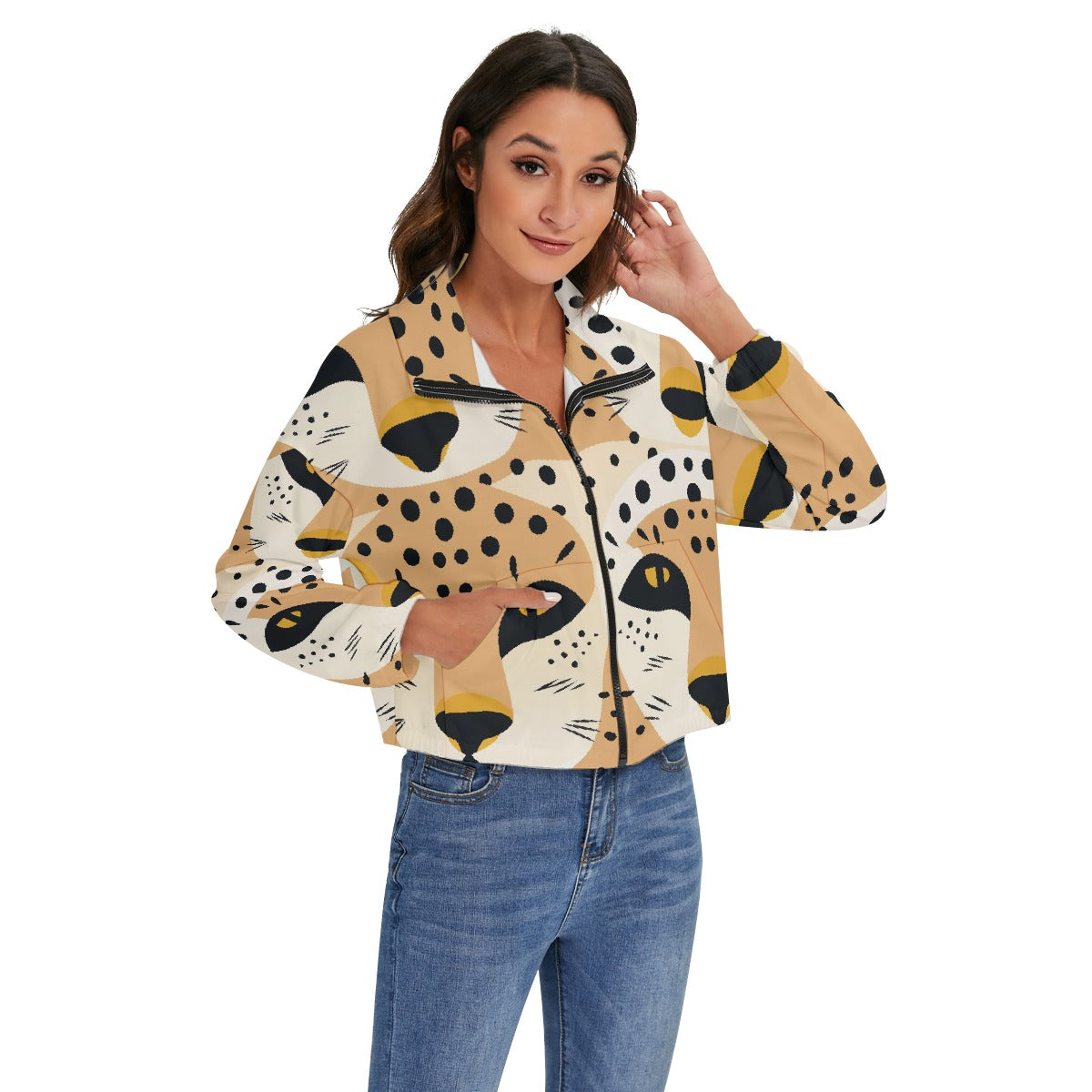 All-Over Print Women's Zip Jacket