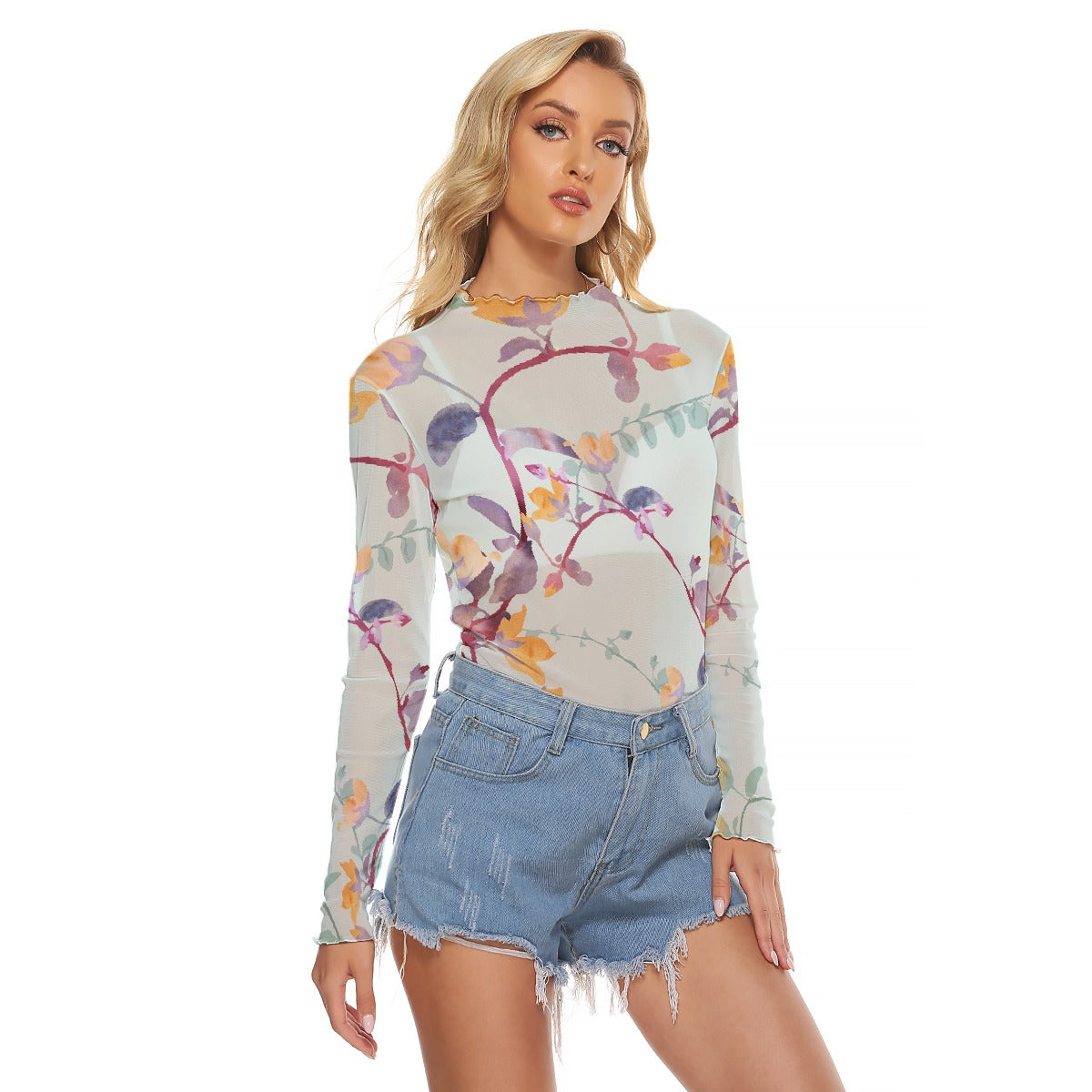 All-Over Print Women's Mesh T-shirt