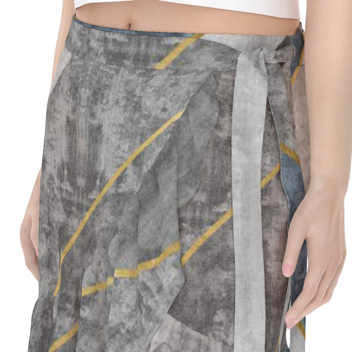 All-Over Print Women's Wrap Skirt