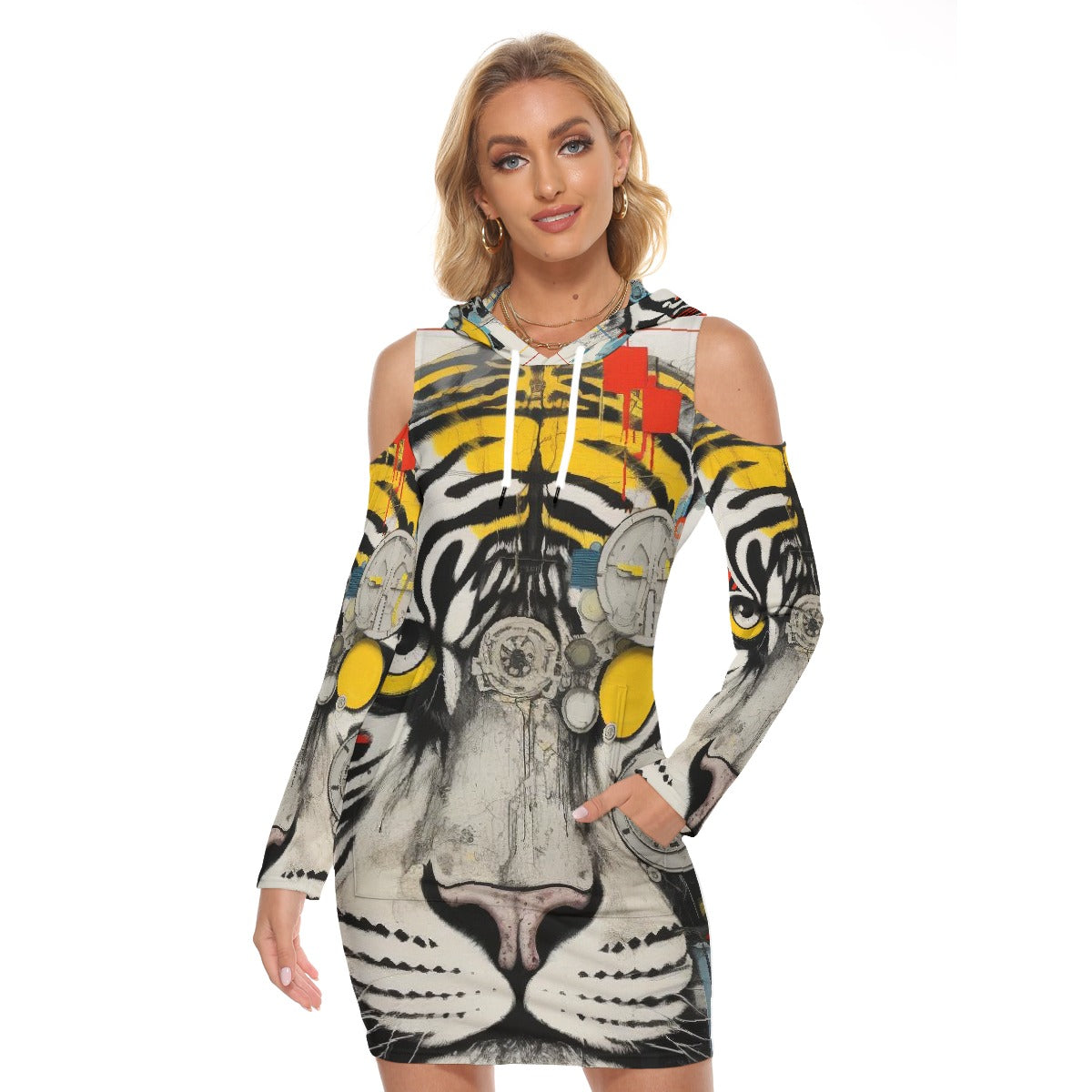 All-Over Print Women's Tight Dress