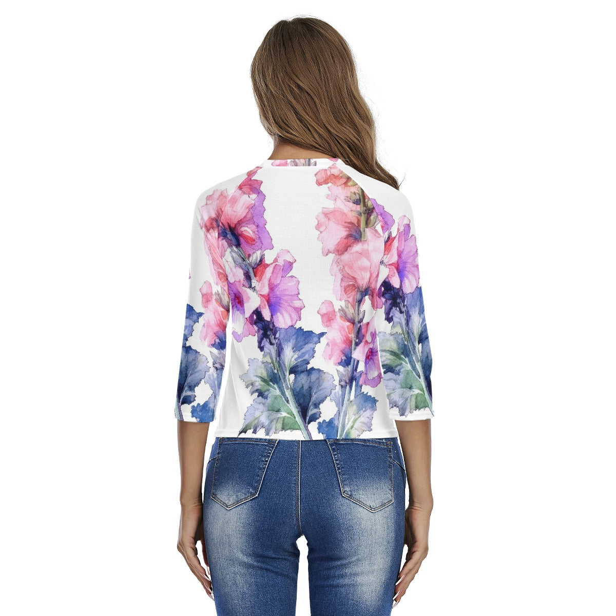 All-Over Print Women's Raglan Sleeves T-shirts