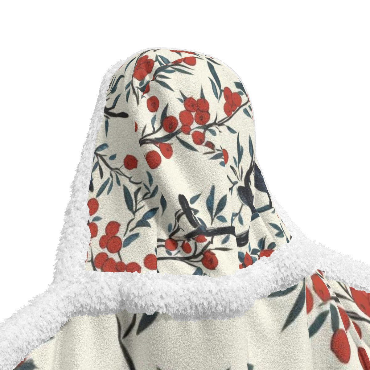 All-Over Print Unisex Wearable Hooded Blanket