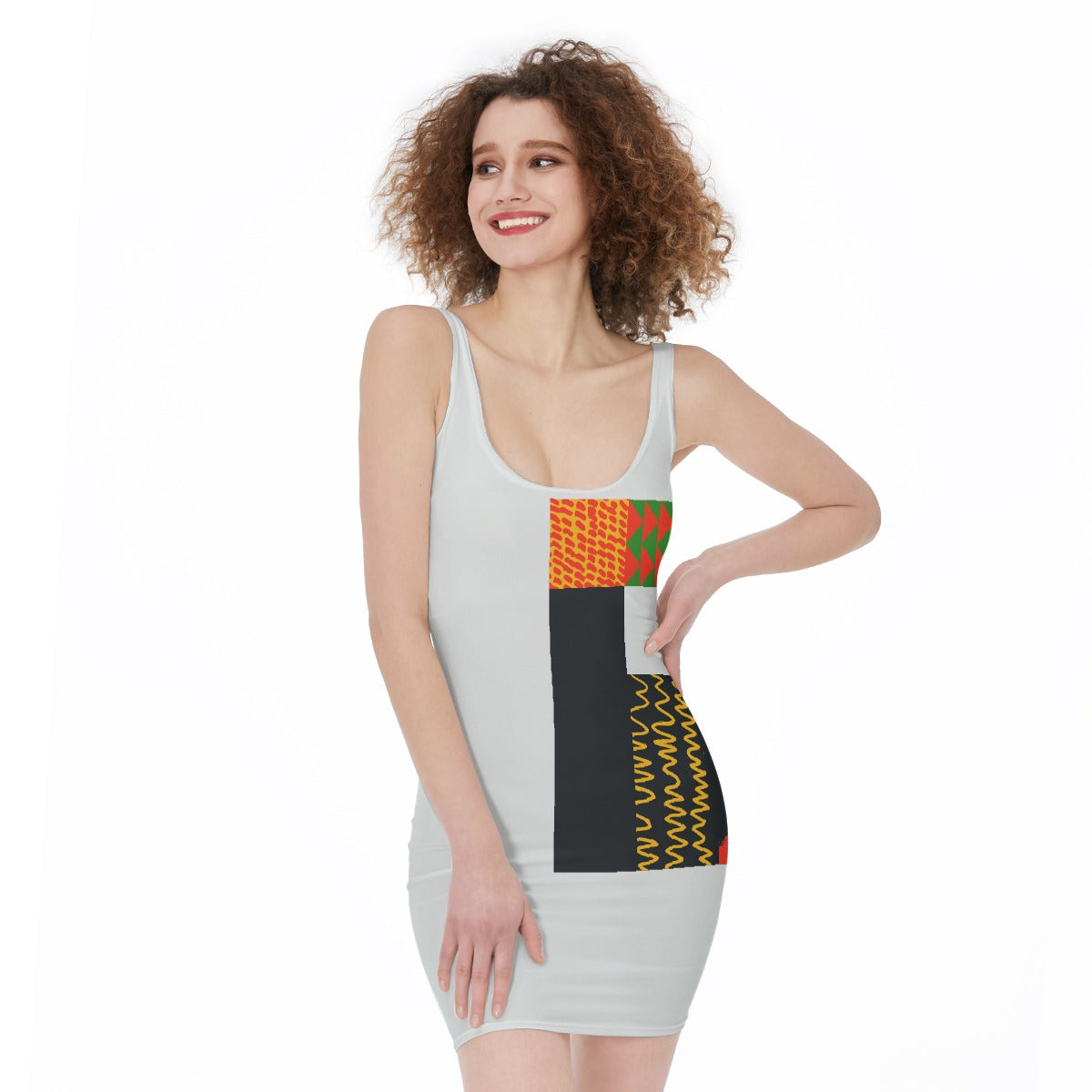 All-Over Print Women's Bodycon Dress