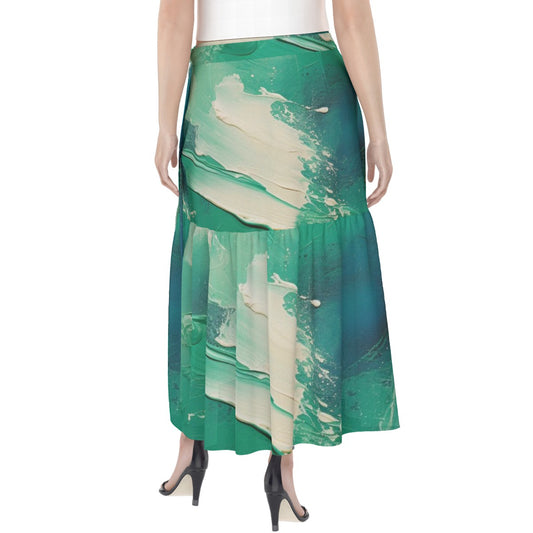 All-Over Print Women's Wrap Skirt