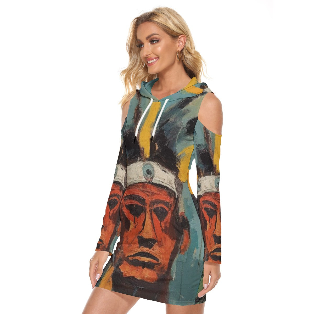 All-Over Print Women's Tight Dress