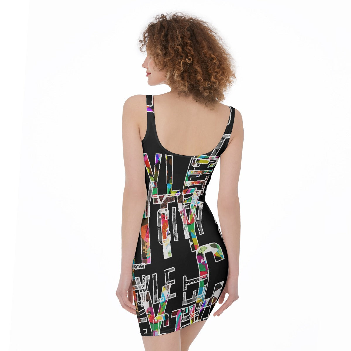 All-Over Print Women's Bodycon Dress