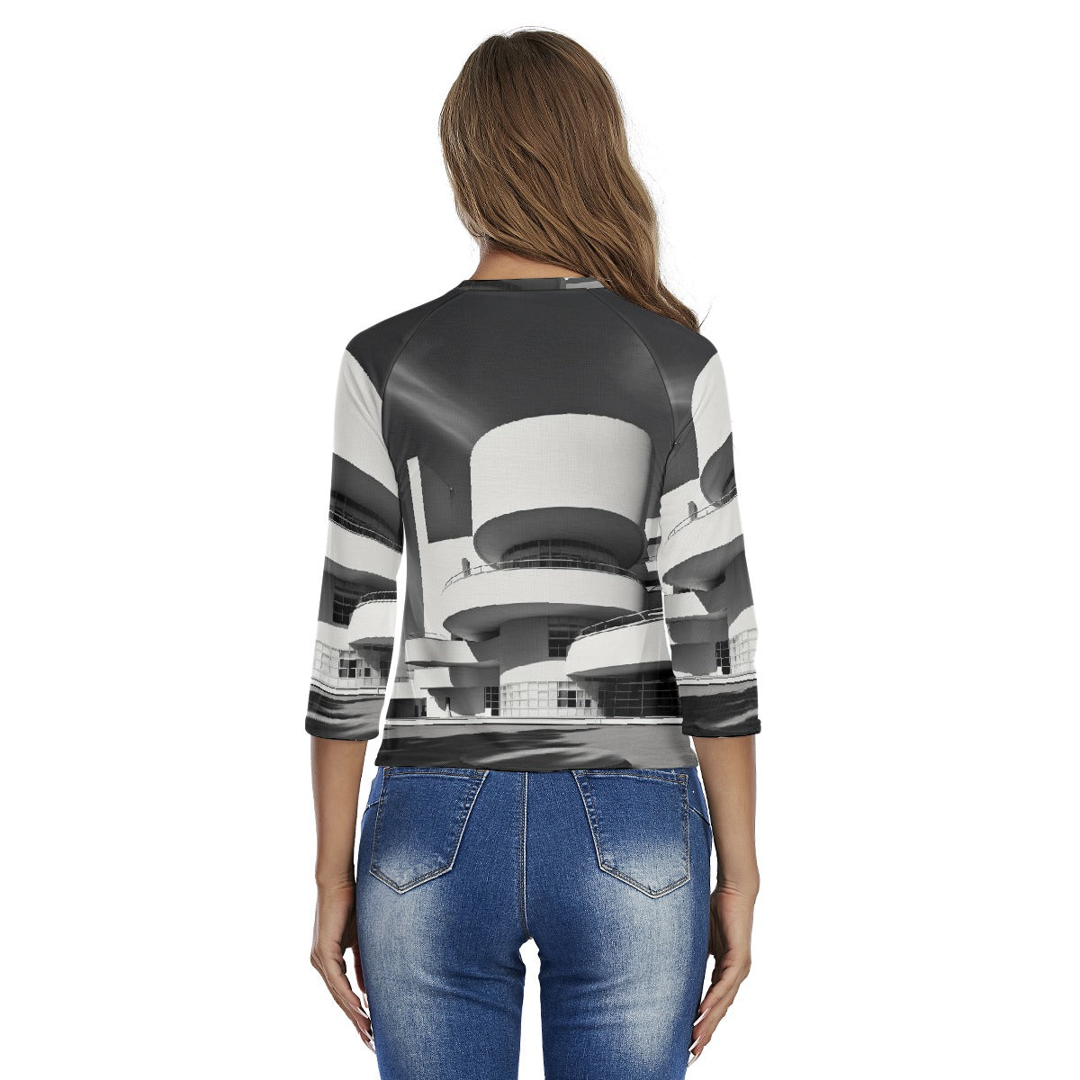 All-Over Print Women's Raglan Sleeves T-shirts