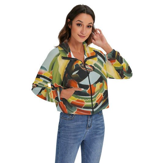 All-Over Print Women's Zip Jacket