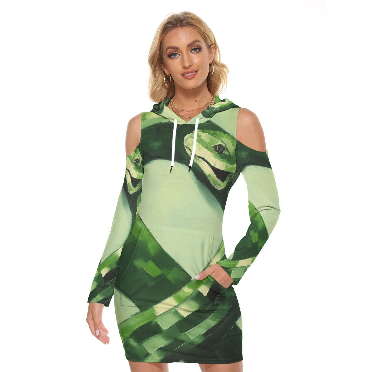 All-Over Print Women's Tight Dress