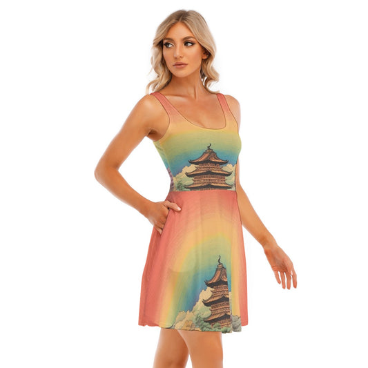 All-Over Print Women's Tank Vest Dress