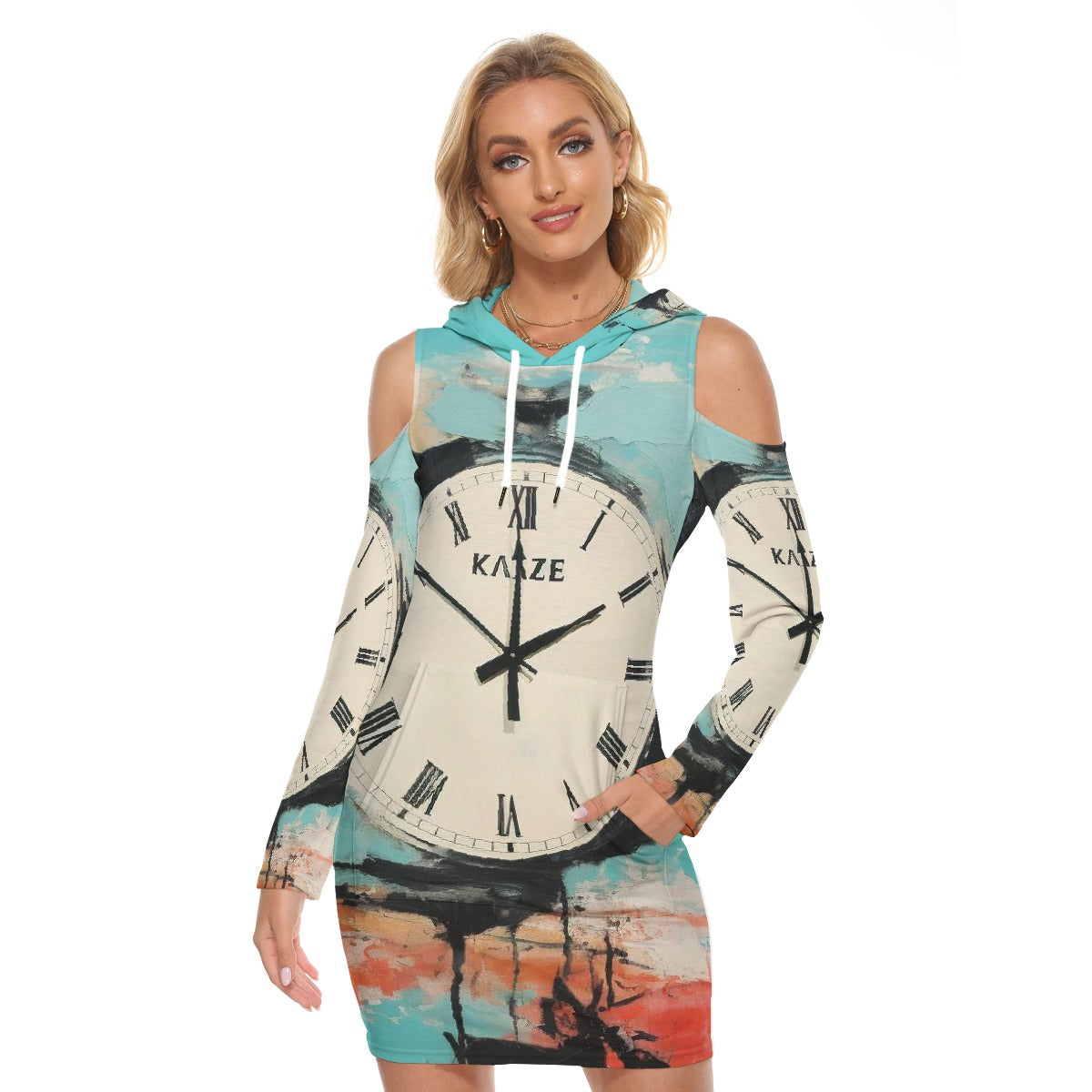 All-Over Print Women's Tight Dress