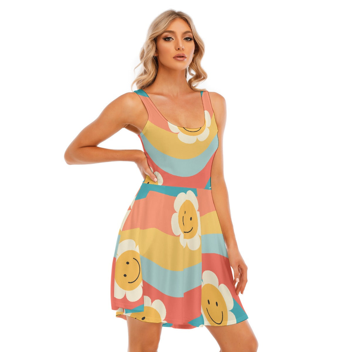 All-Over Print Women's Tank Vest Dress