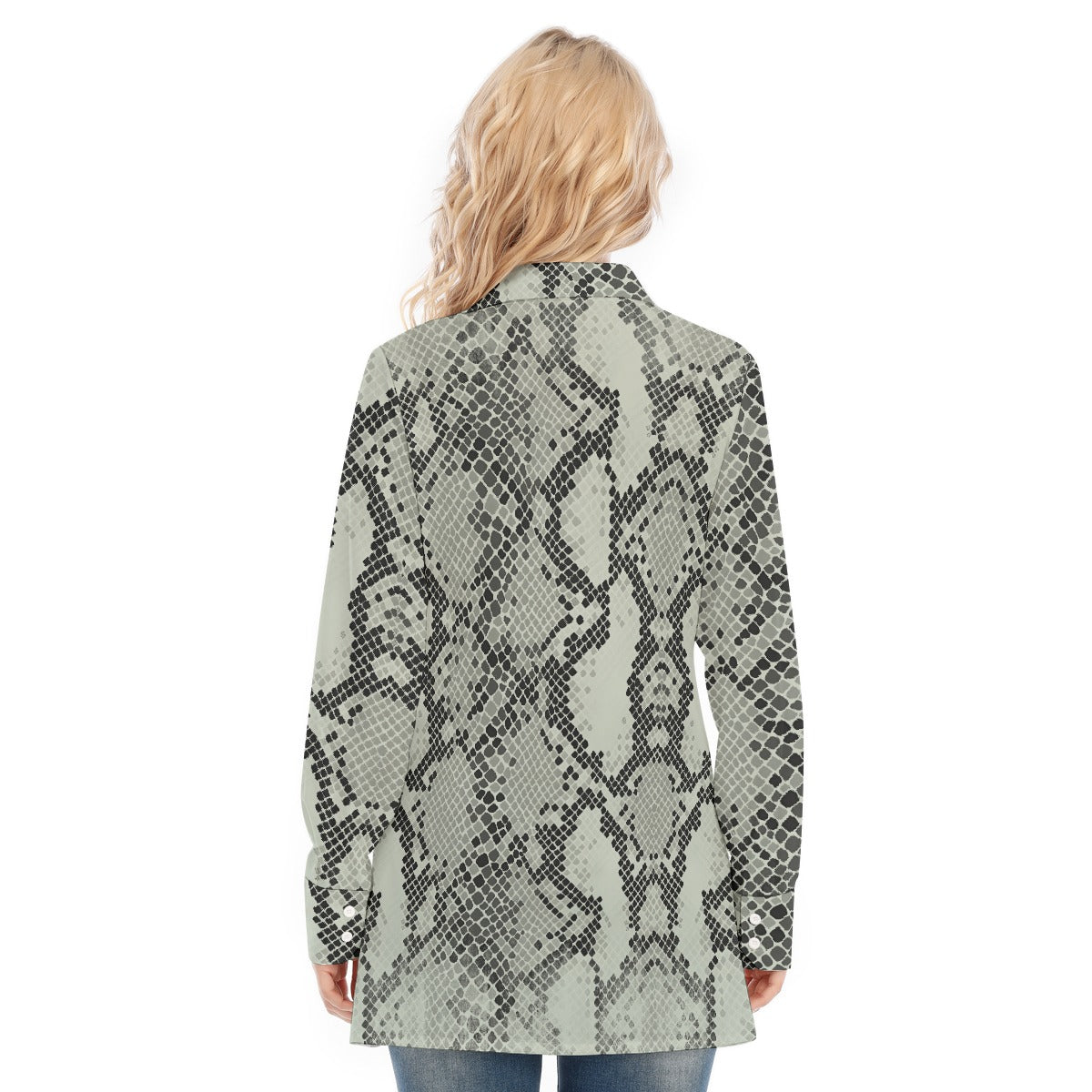 All-Over Print Women's Long Shirt