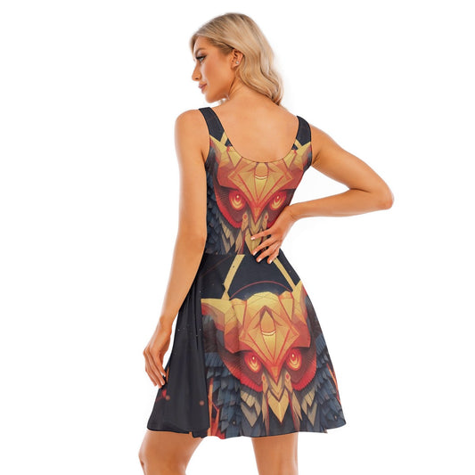 All-Over Print Women's Tank Vest Dress