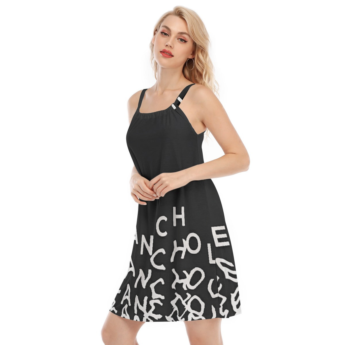 All-Over Print Women's Sleeveless Cami Dress