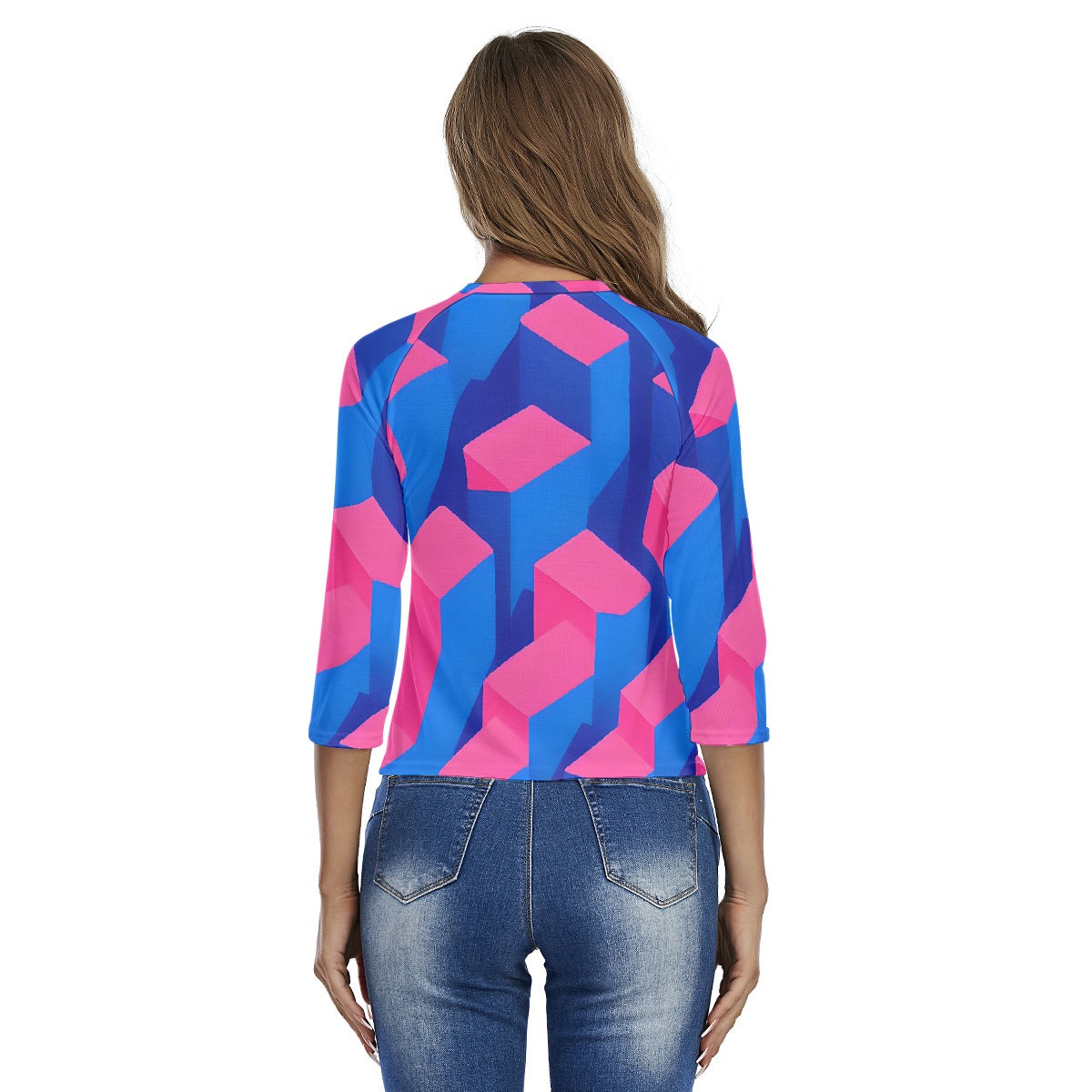 All-Over Print Women's Raglan Sleeves T-shirts