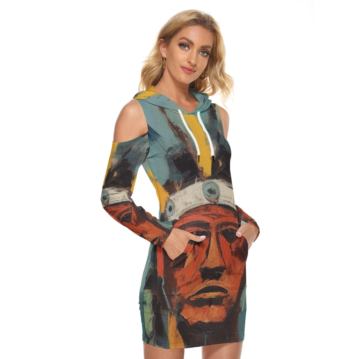 All-Over Print Women's Tight Dress