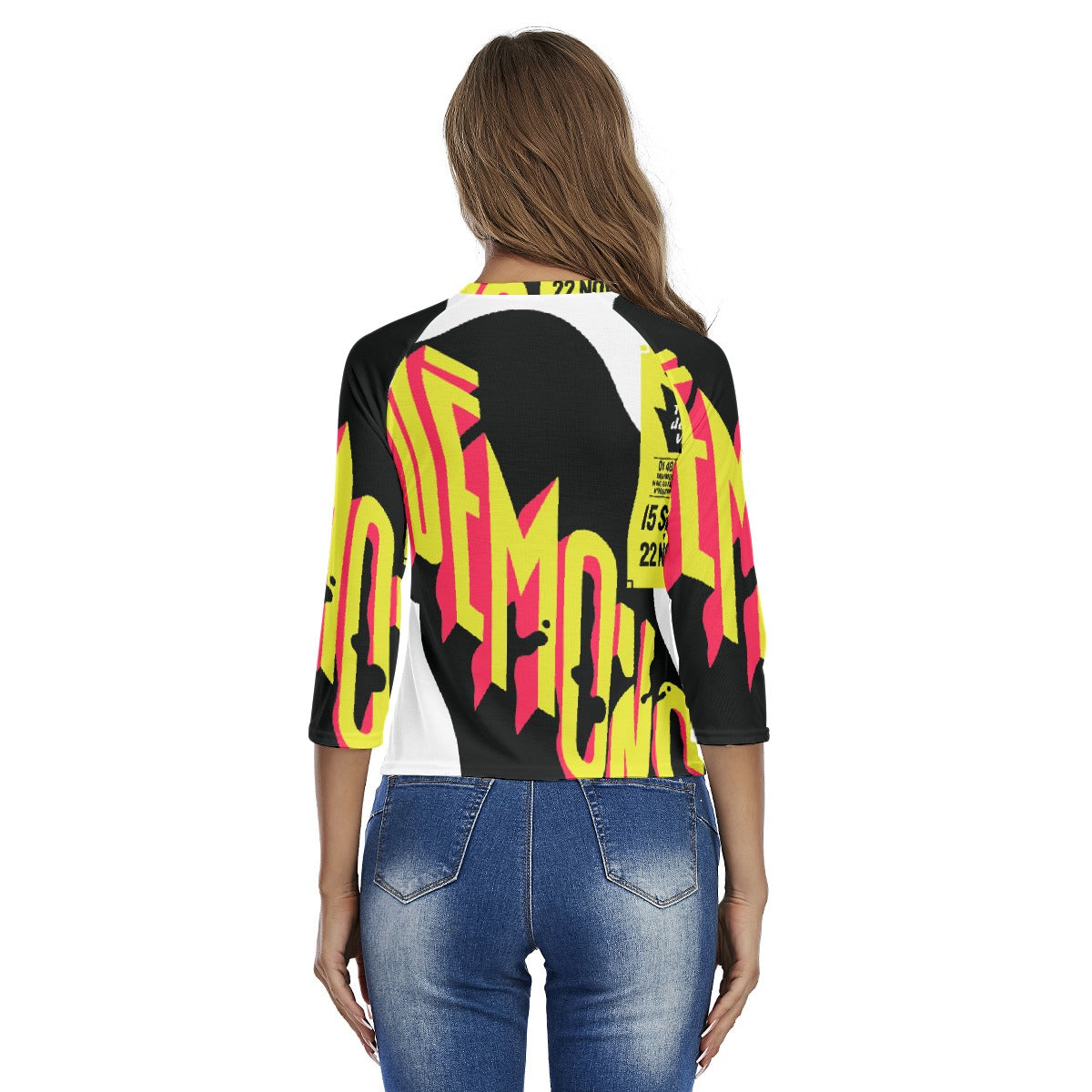 All-Over Print Women's Raglan Sleeves T-shirts