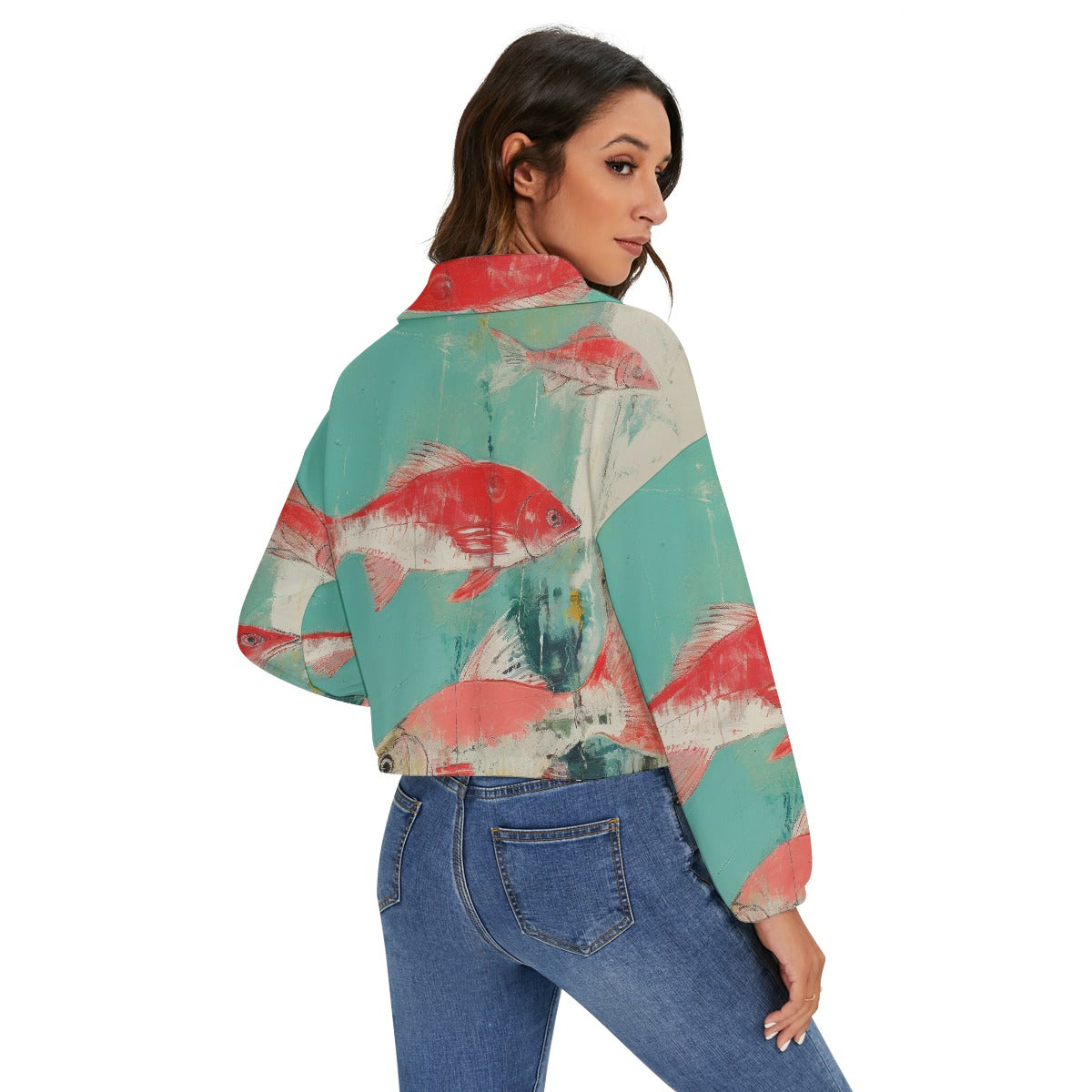 All-Over Print Women's Zip Jacket