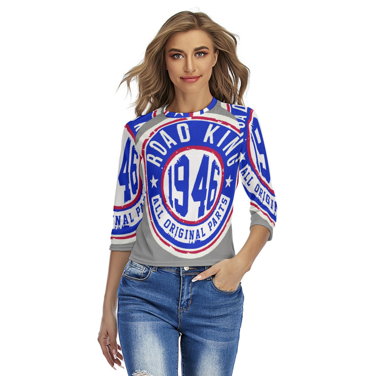 All-Over Print Women's Raglan Sleeves T-shirts