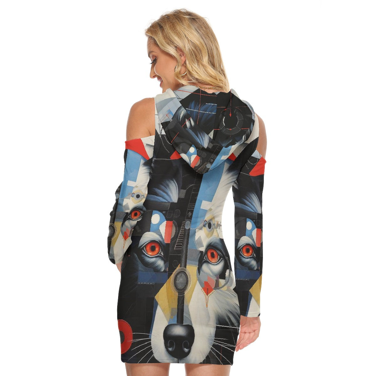 All-Over Print Women's Tight Dress