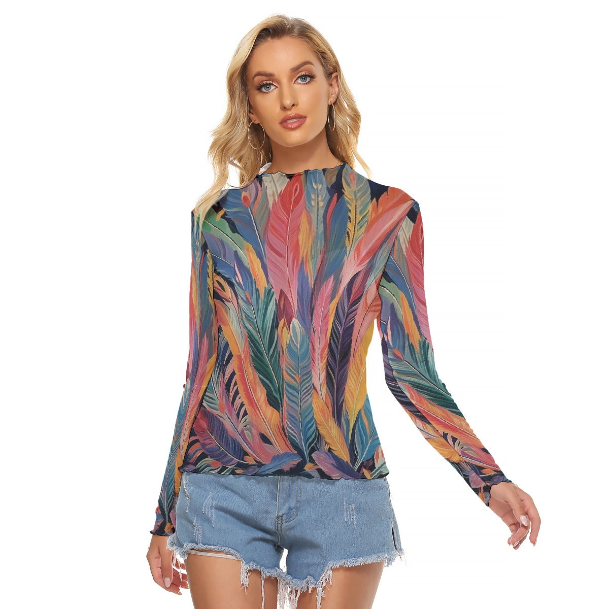 All-Over Print Women's Mesh T-shirt