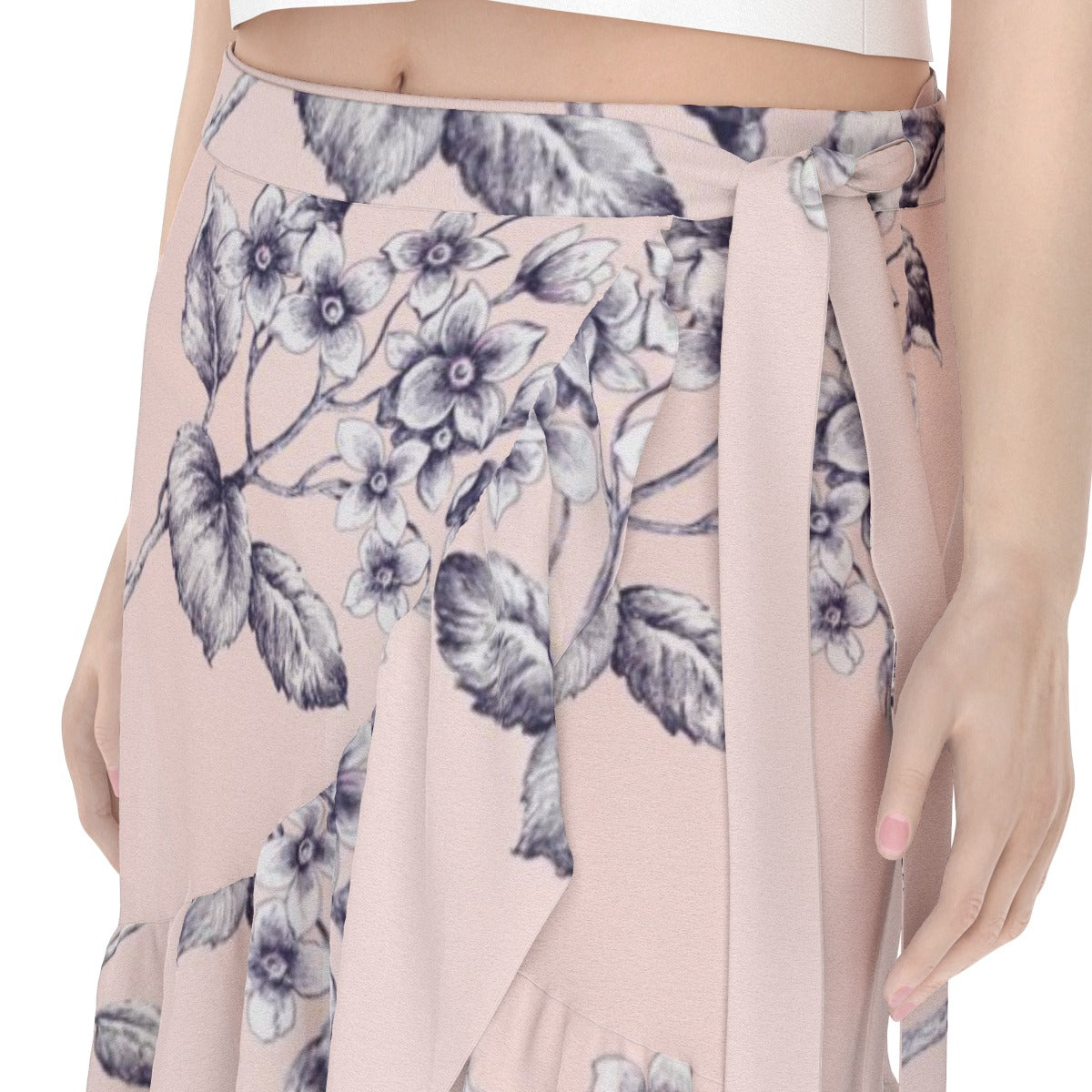 All-Over Print Women's Wrap Skirt