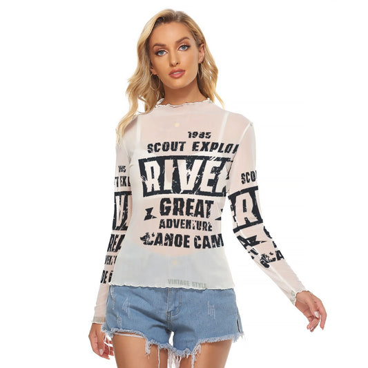 All-Over Print Women's Mesh T-shirt