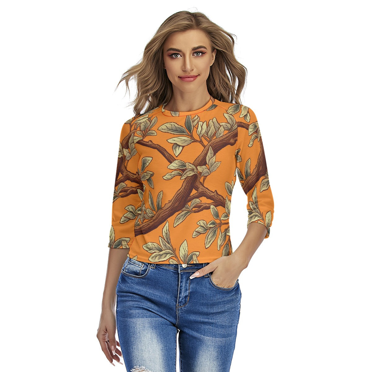 All-Over Print Women's Raglan Sleeves T-shirts