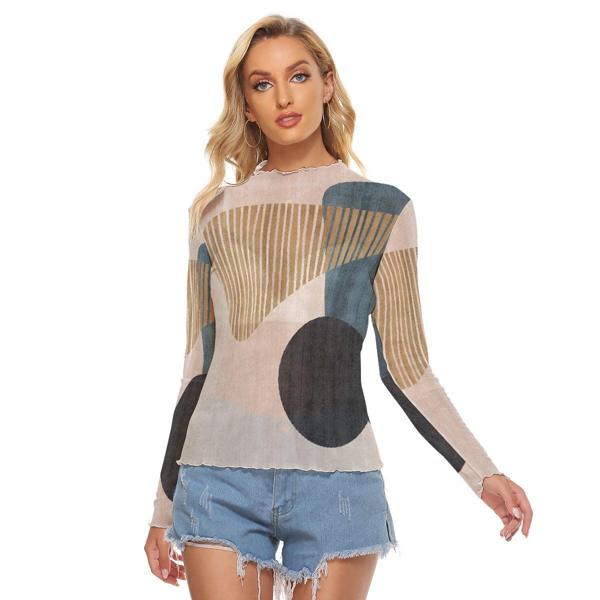 All-Over Print Women's Mesh T-shirt