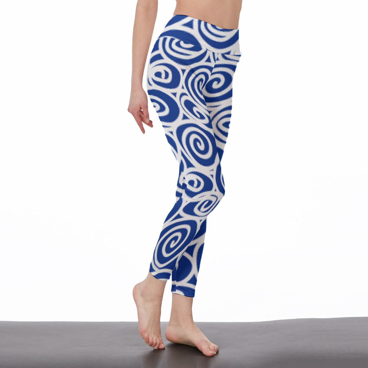 All-Over Print Women's High Waist Leggings | Side Stitch Closure