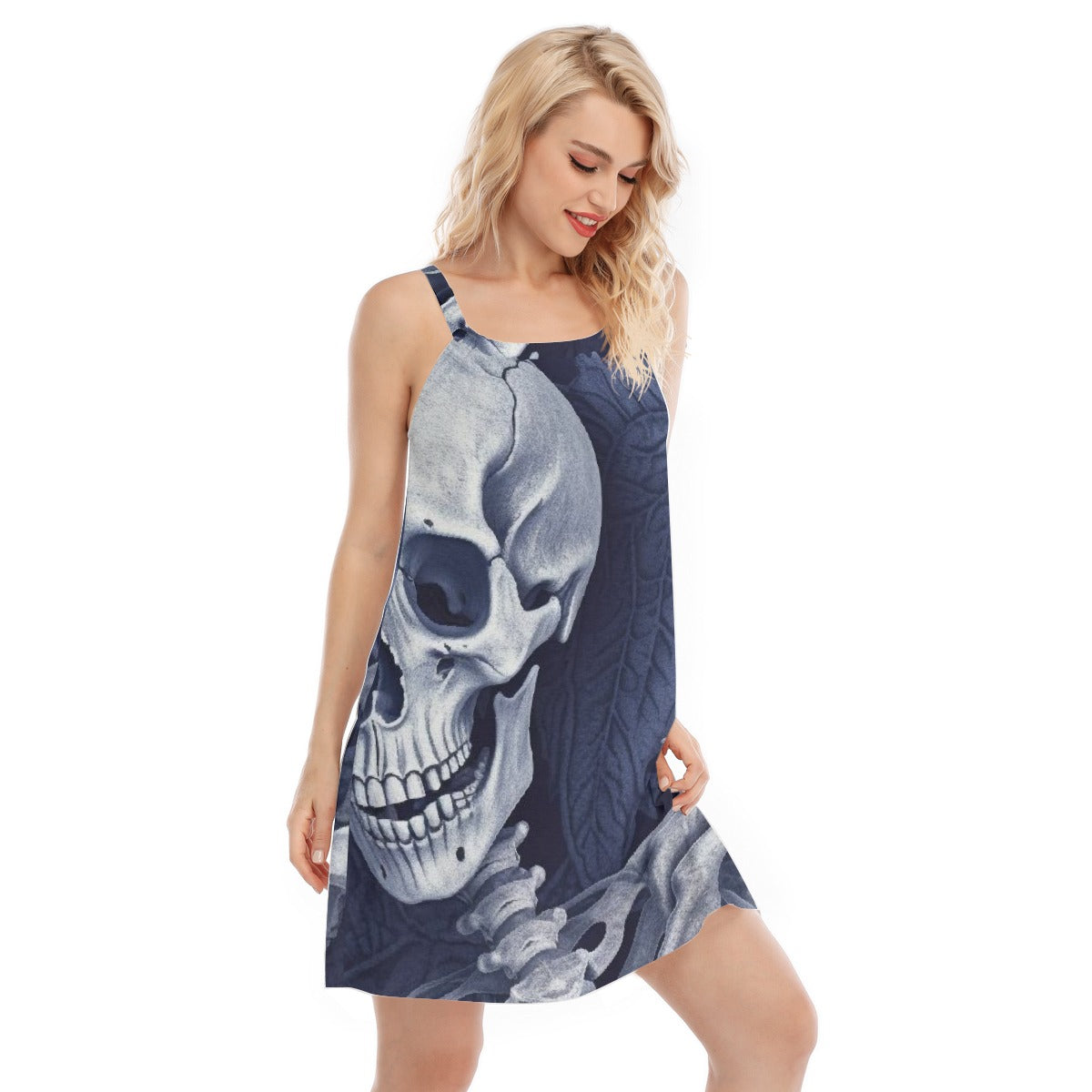 All-Over Print Women's Sleeveless Cami Dress