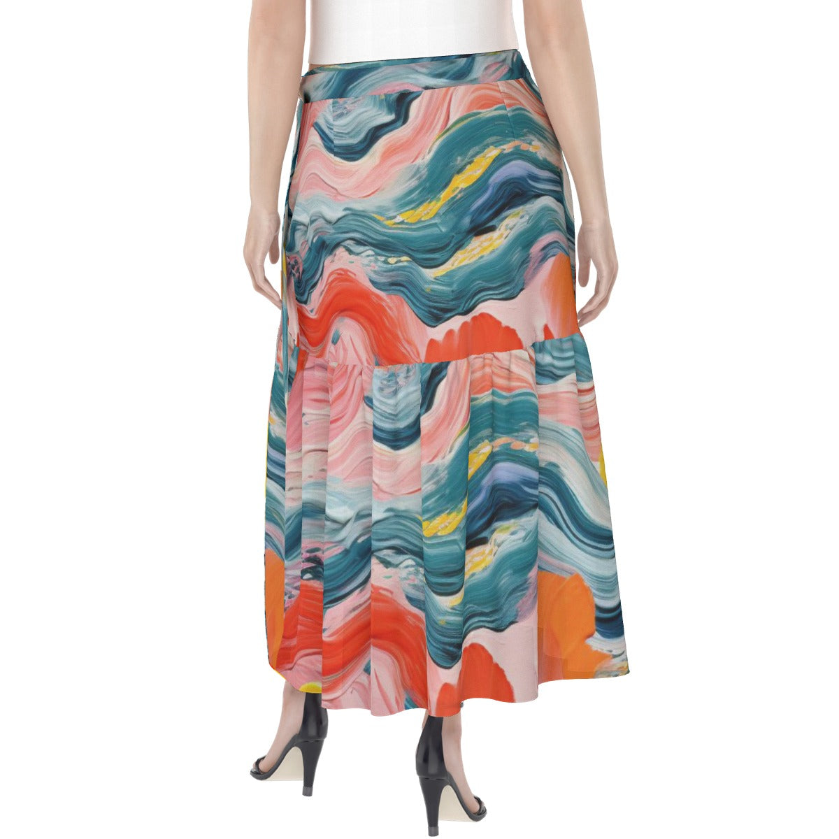 All-Over Print Women's Wrap Skirt