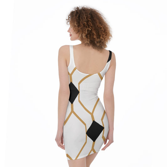 All-Over Print Women's Bodycon Dress