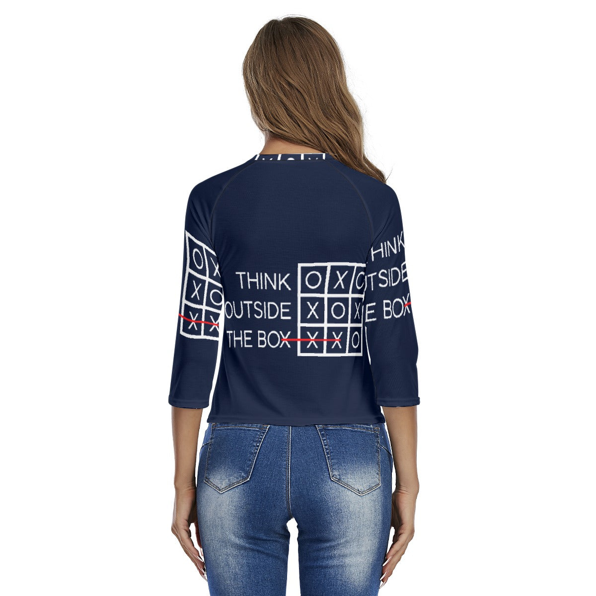 All-Over Print Women's Raglan Sleeves T-shirts