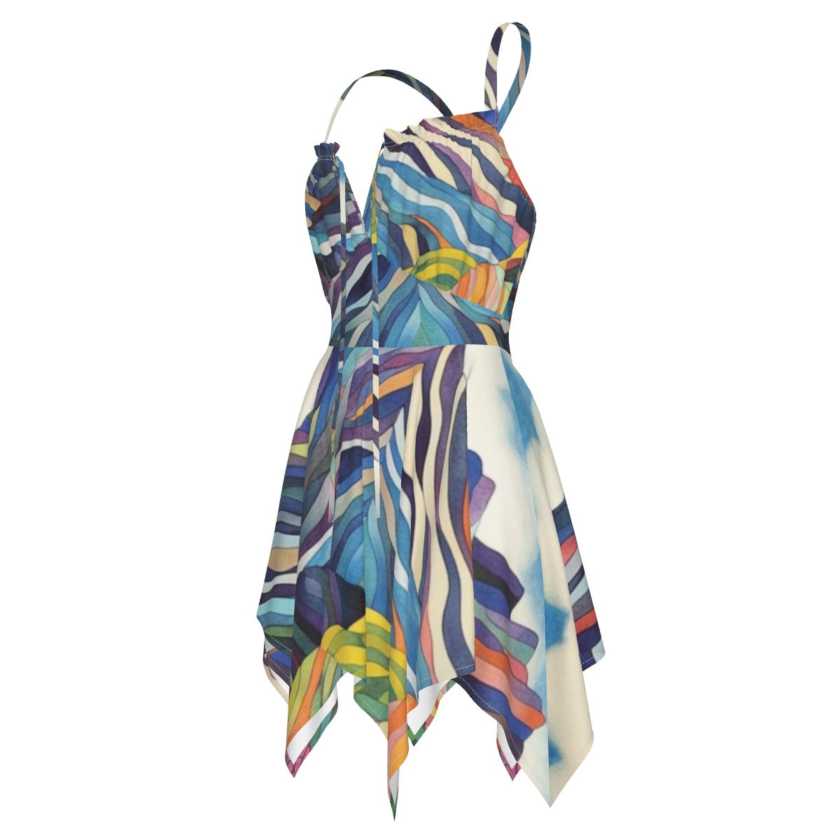 All-Over Print Women's Slip Dress