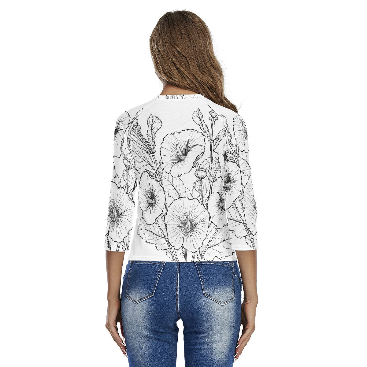 All-Over Print Women's Raglan Sleeves T-shirts