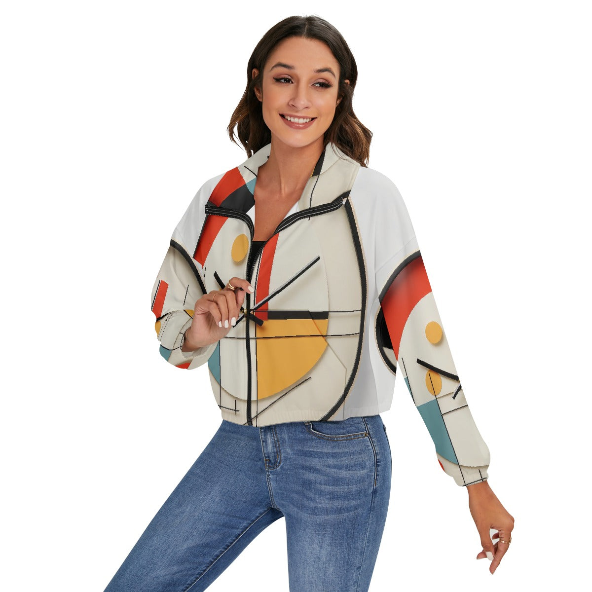 All-Over Print Women's Zip Jacket