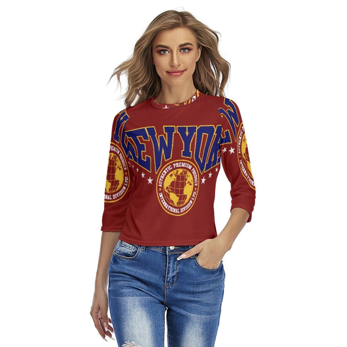 All-Over Print Women's Raglan Sleeves T-shirts