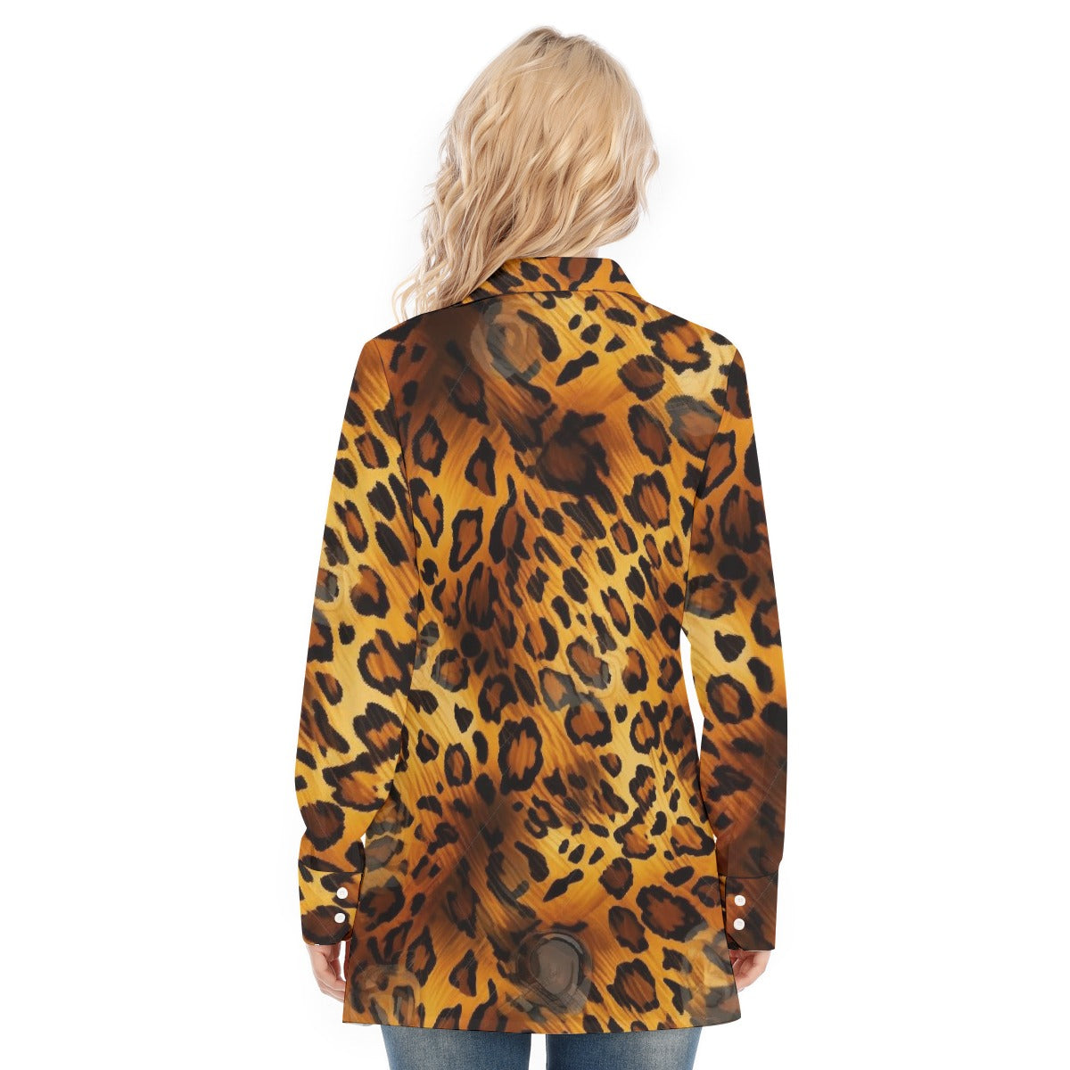 All-Over Print Women's Long Shirt