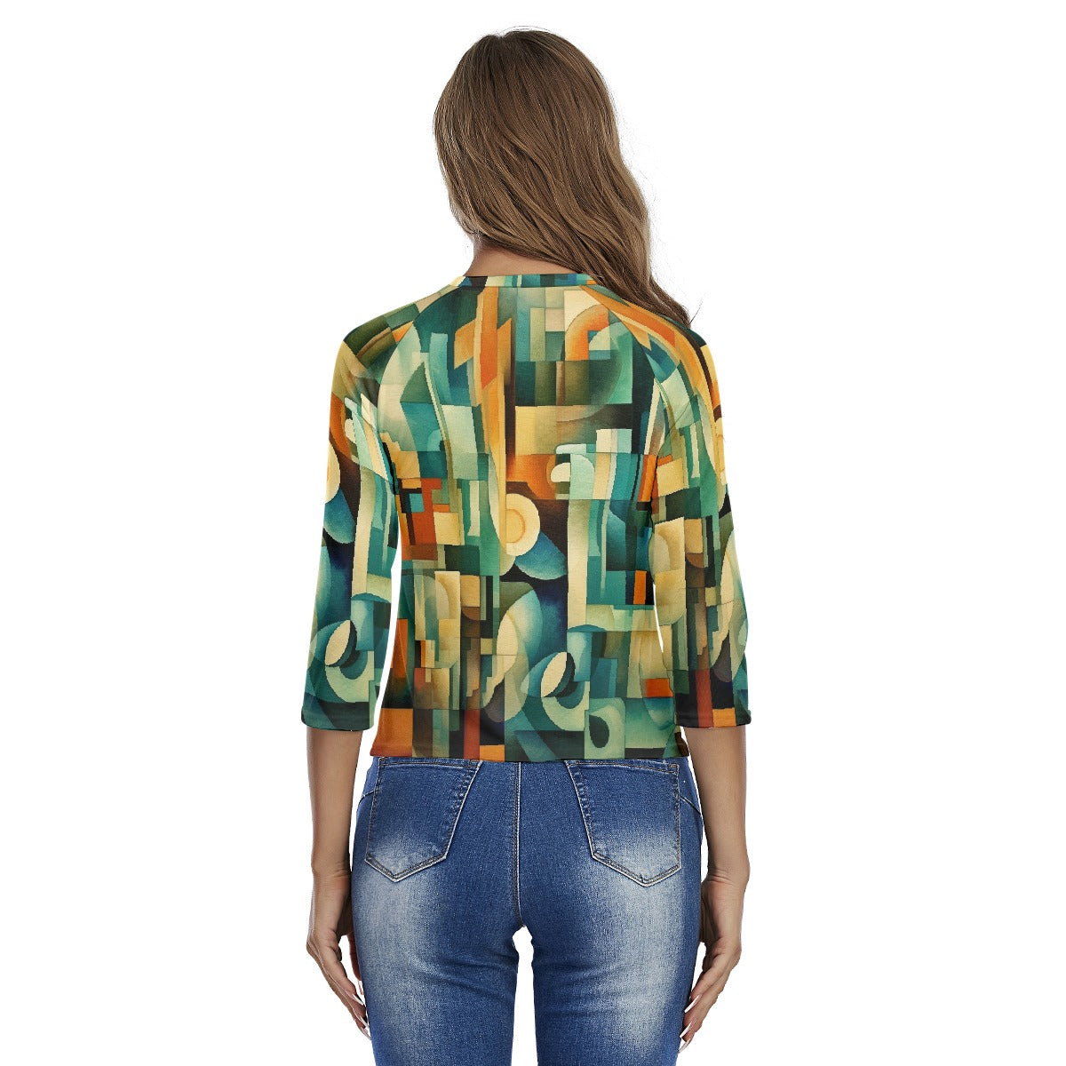 All-Over Print Women's Raglan Sleeves T-shirts