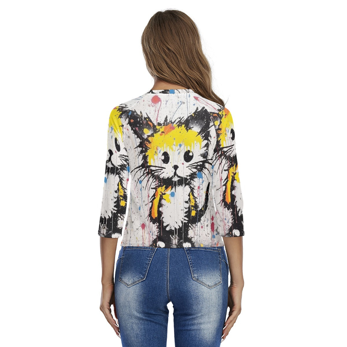 All-Over Print Women's Raglan Sleeves T-shirts