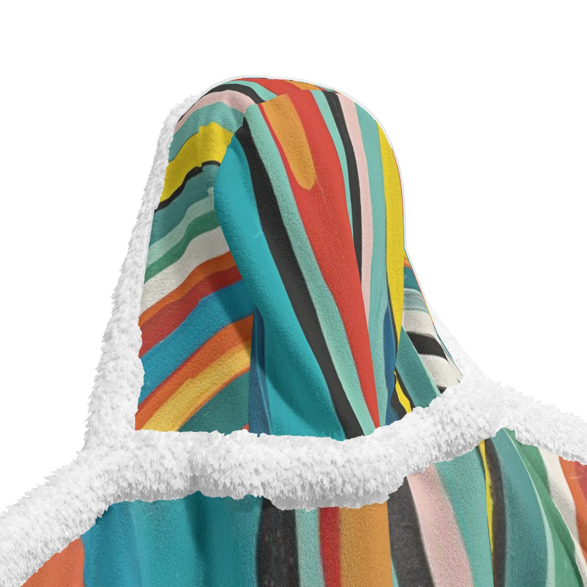 All-Over Print Unisex Wearable Hooded Blanket