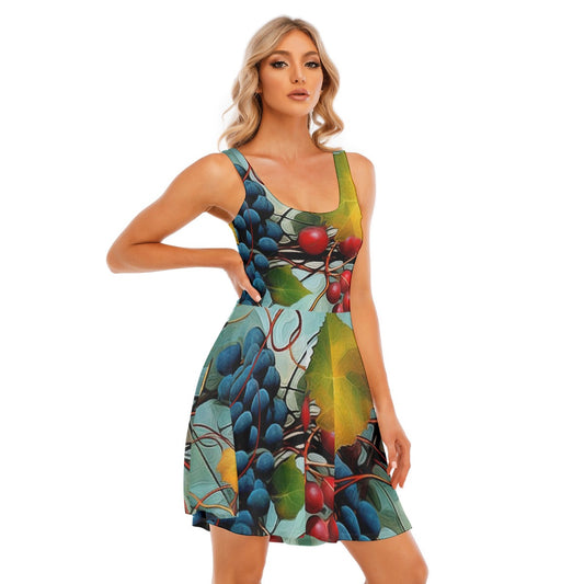 All-Over Print Women's Tank Vest Dress