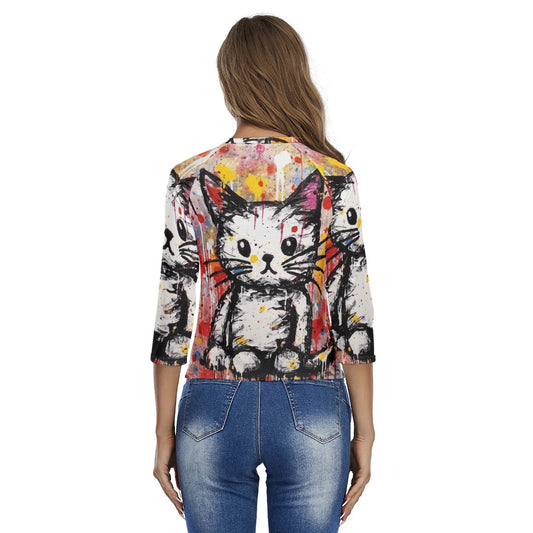 All-Over Print Women's Raglan Sleeves T-shirts