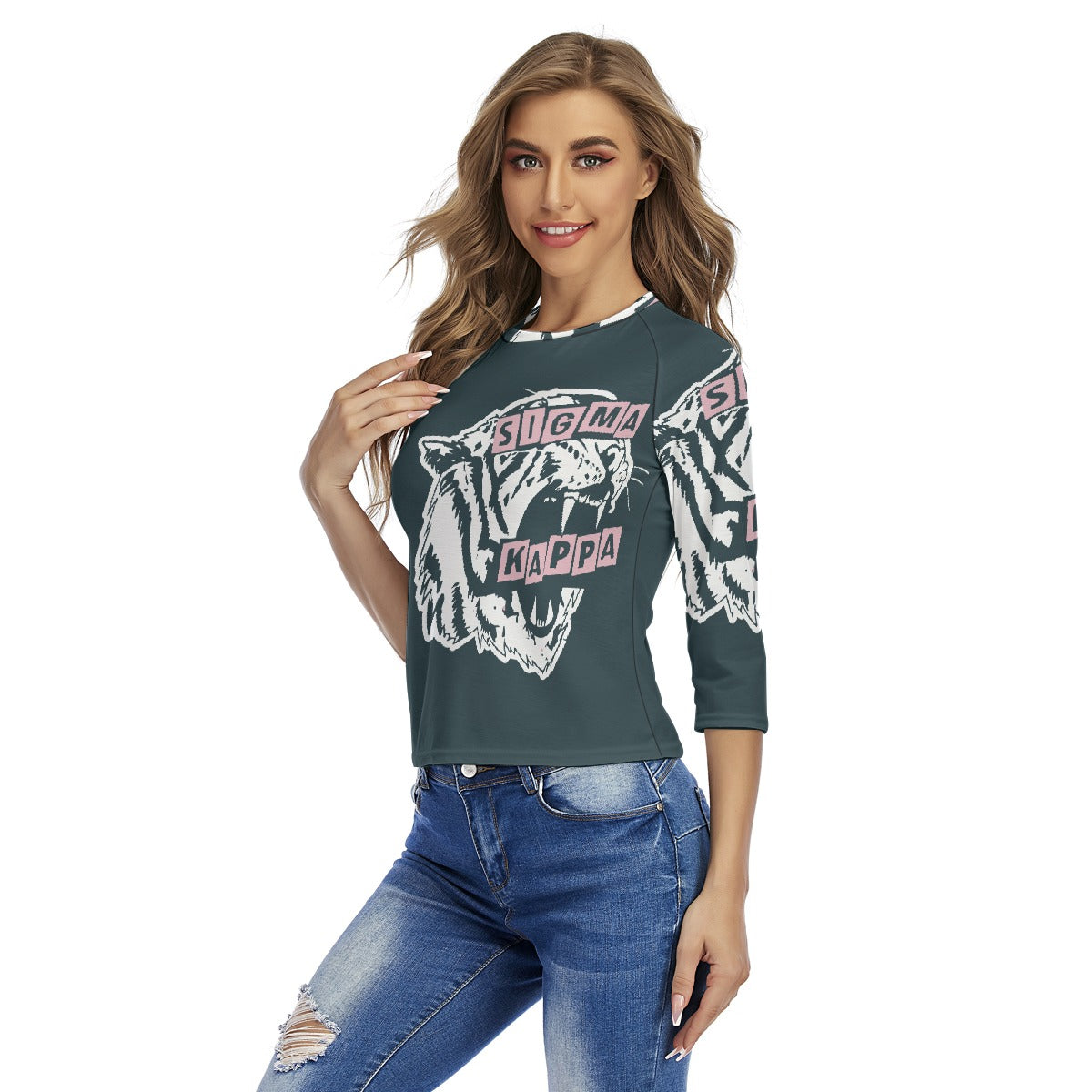 All-Over Print Women's Raglan Sleeves T-shirts